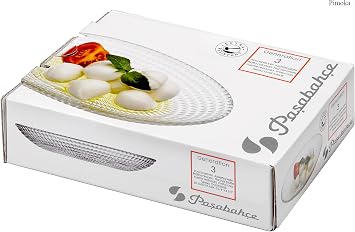 Paşabahçe 10487 Generation Boat Plate 16 cm 3-pack