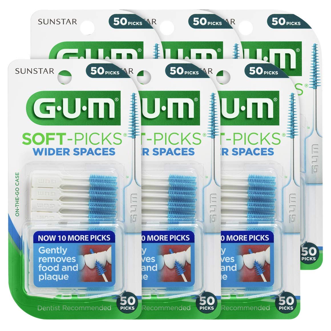 GUM SoftPicks Wider Spaces Dental Picks Industrial & Scientific