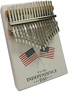 Regis kalimba 17key thumb piano com livro de instruções e martelo de a