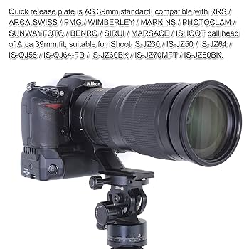 Nikon - KIRK リング式三脚座 Nikon 200-500 f5.6用 Amazon | リング式三脚座, ニコンNikon AF-S 200-500mm F5.6E ED