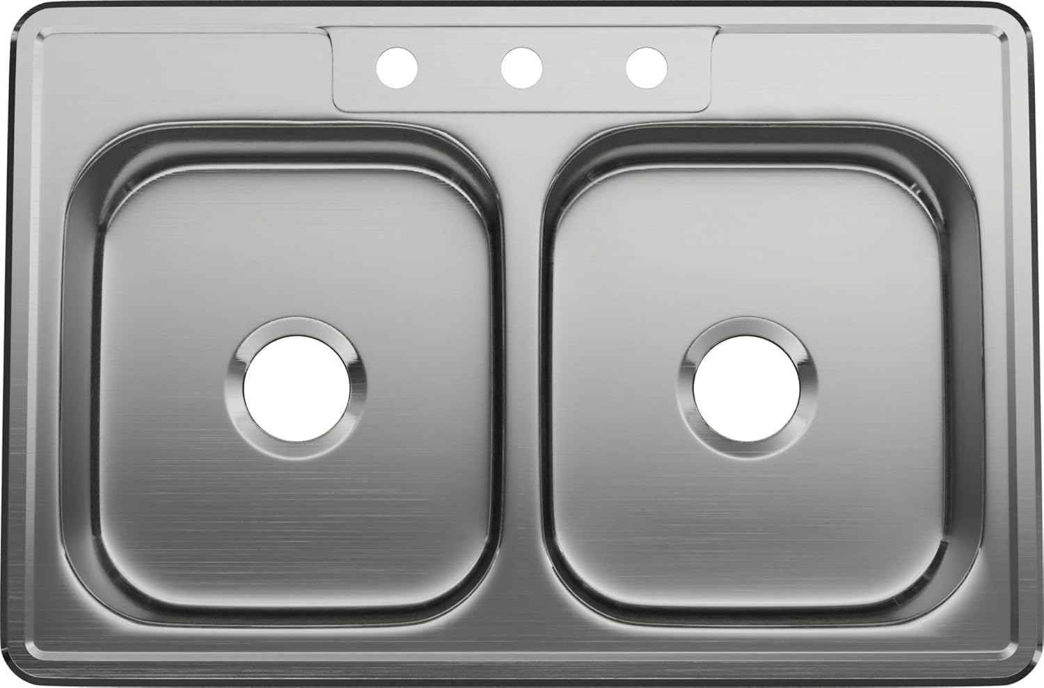 PROFLO PFSR332283A Bealeton 33" Drop In Double Basin Stainless Steel Kitchen Sink - Stainless Steel