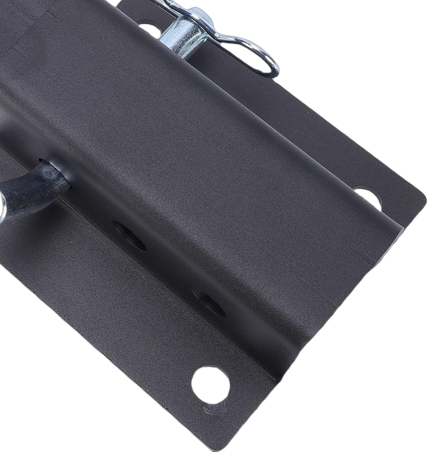 Hitch Mount Vise Plate, Carbon Steel Winch Mounting Plate for Truck Trailer and ATV with 2 Inch , Secure Pipe Chain Grill Fastening