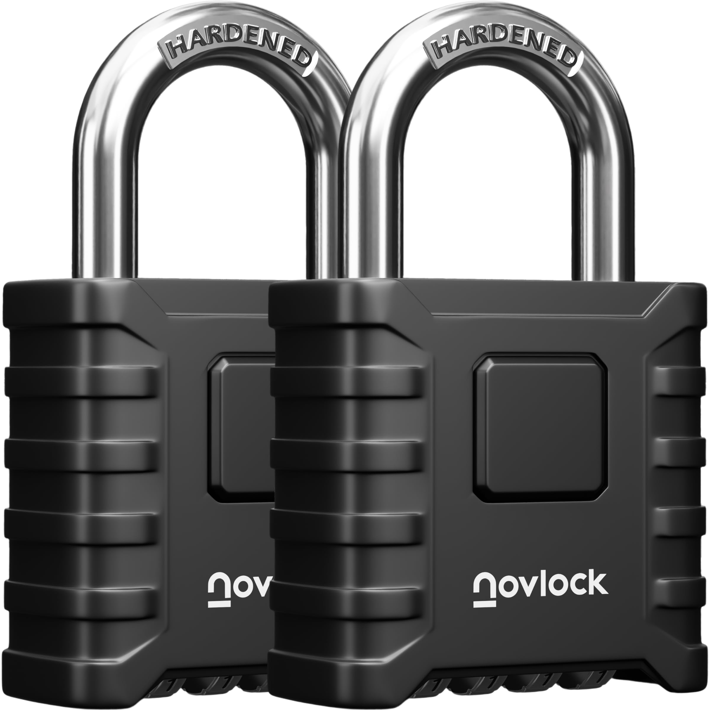 Disecu® Cadenas à Combinaison Robuste à 4 Chiffres, Fonction Anti-erreur, Cadenas D'extérieur Haute Sécurité étanche Pour Casier De Gym, Clôture, Portail, Rangement De Moraillon (noir