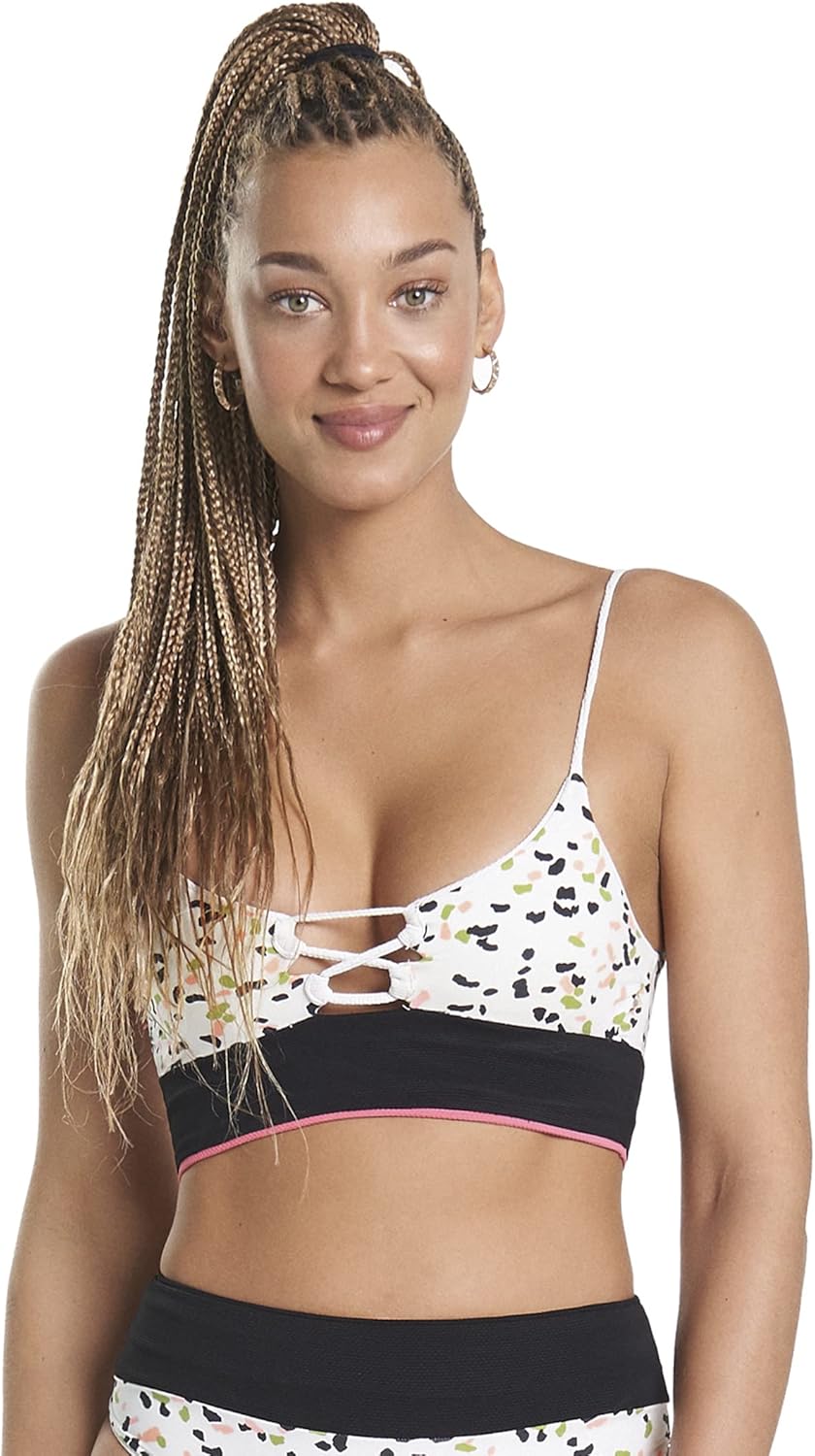 Maaji Womens Sporty Bralette Top with Removable Soft Cups - Image 3