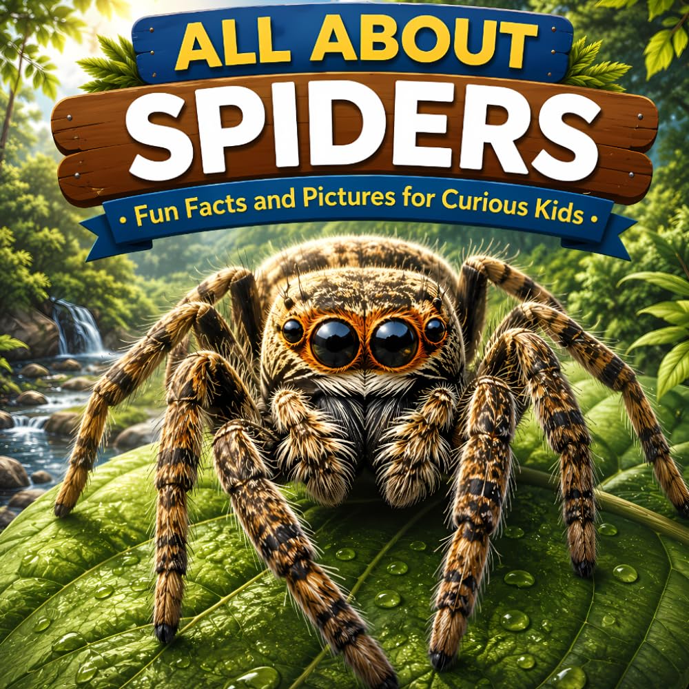 All About Spiders: Fun Facts and Pictures for Curious Kids