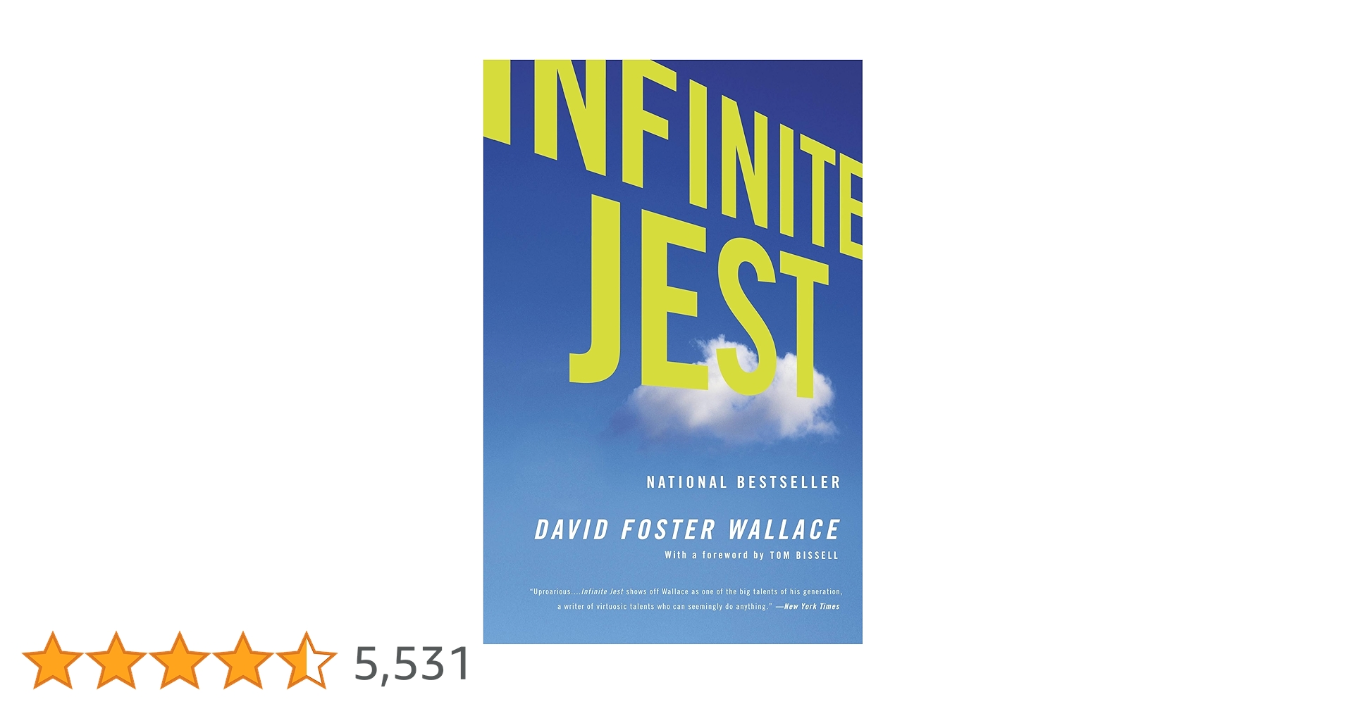 デイヴィッド・フォスター・ウォレス Oblivion Infinite Jest Infinite Jest: A Novel: Wallace, David Foster: 9780316920049