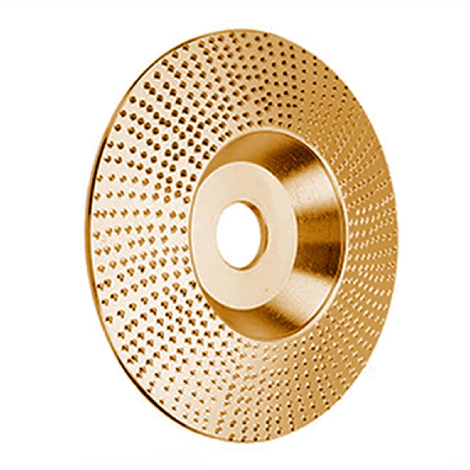 HHRFCS BomDog Muela abrasiva en ángulo de Madera Disco abrasivo Pulido Placa de Espina Amoladora Angular Rueda abrasiva Rueda Redonda para pulir y pulir / 105 mm (Molino Plano)