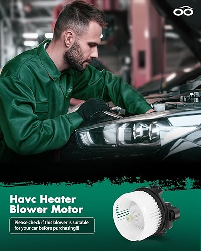 Vista 1333 de SCITOO 700188 Reemplazo del motor del ventilador HVAC con jaula de ventilador para Toyota Tacoma 2005-2015, reemplazo OE - 87103-04043, 87103-04044