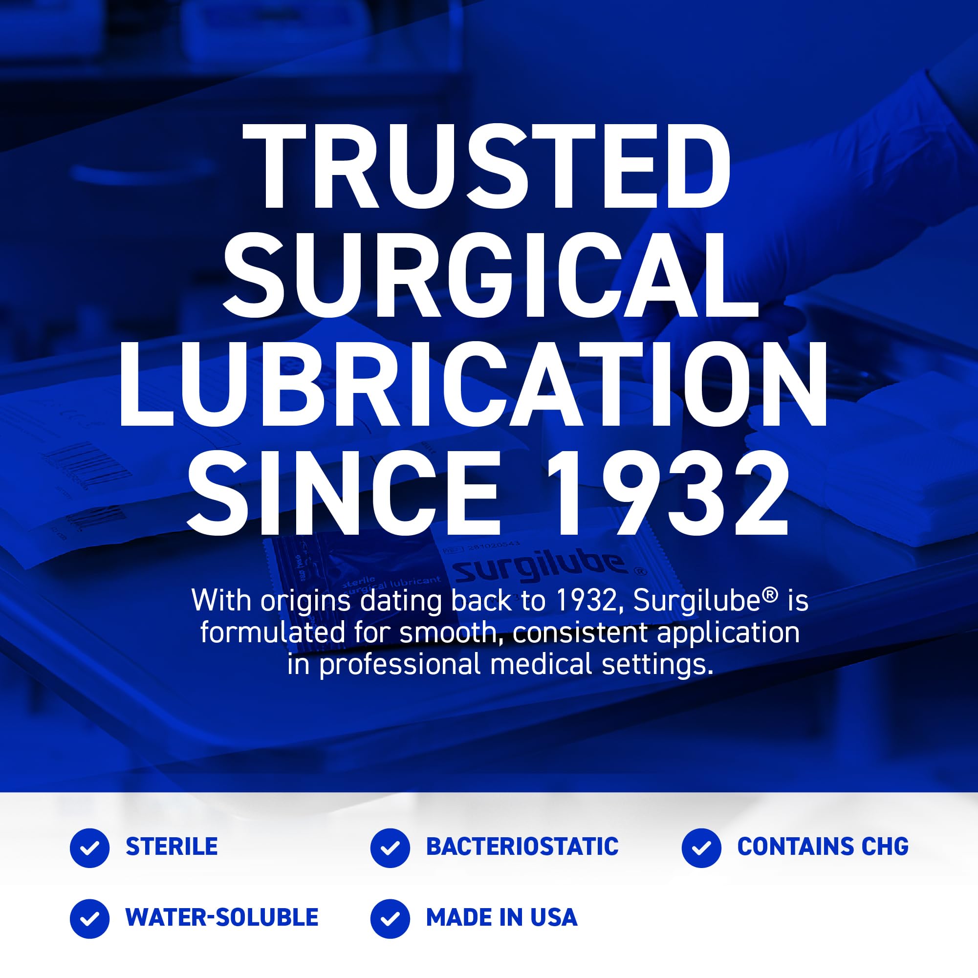 Surgilube Sterile Lubricant - Carbomer Free -7 Surgilube Sterile Lubricant - Carbomer Free -7