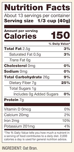 Miniatura 9 de Bob's Red Mill Salvado de avena de cereales, 18 onzas (paquete de 4)