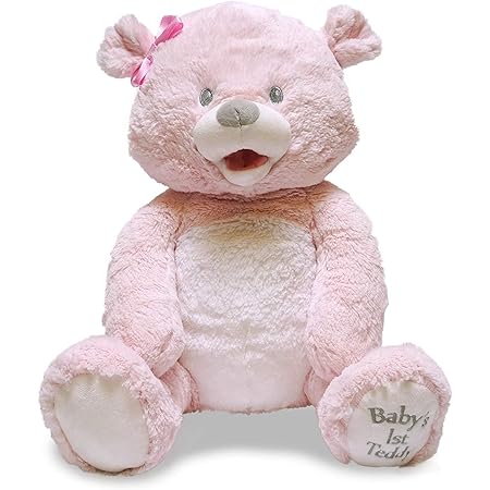 Baby's 1st Singin Teddie Pink