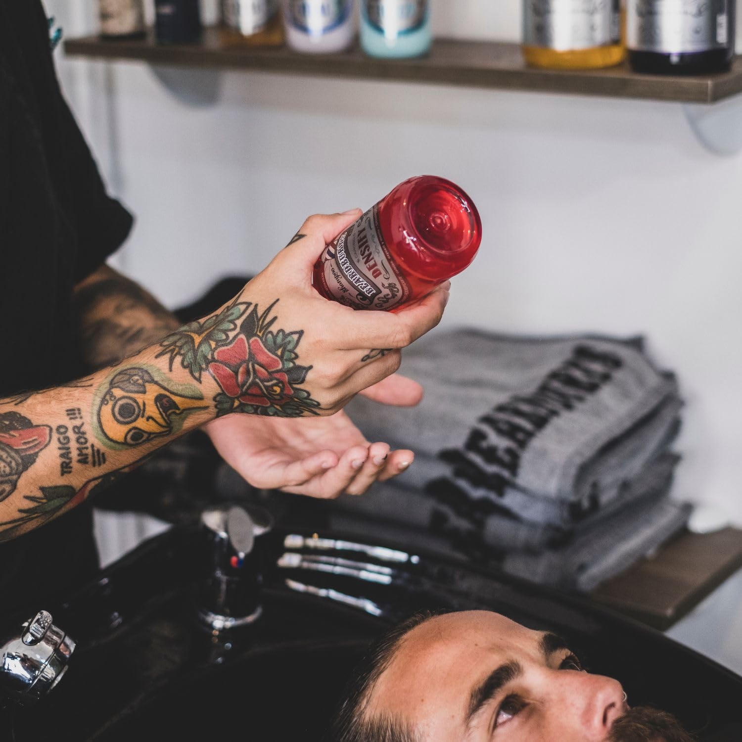 Beardburys Densify Redensifying Shampoo Strengthens and gives volume to the hair, paraben-free, suitable for all hair types, 1 litre