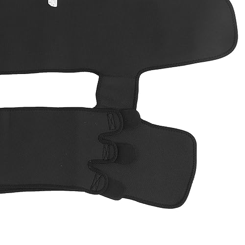 Miniatura 9 de Soporte de cadera, impermeable, negro, ajustable, para entrenamiento abdominal, para fitness, manga de compresión de muslo, correa de lesiones para