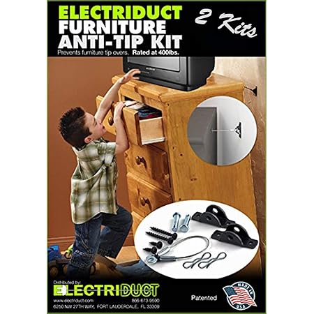 Hangman 400-Lb Max Hangman Furniture Anti-Tip Kit - 1set | The