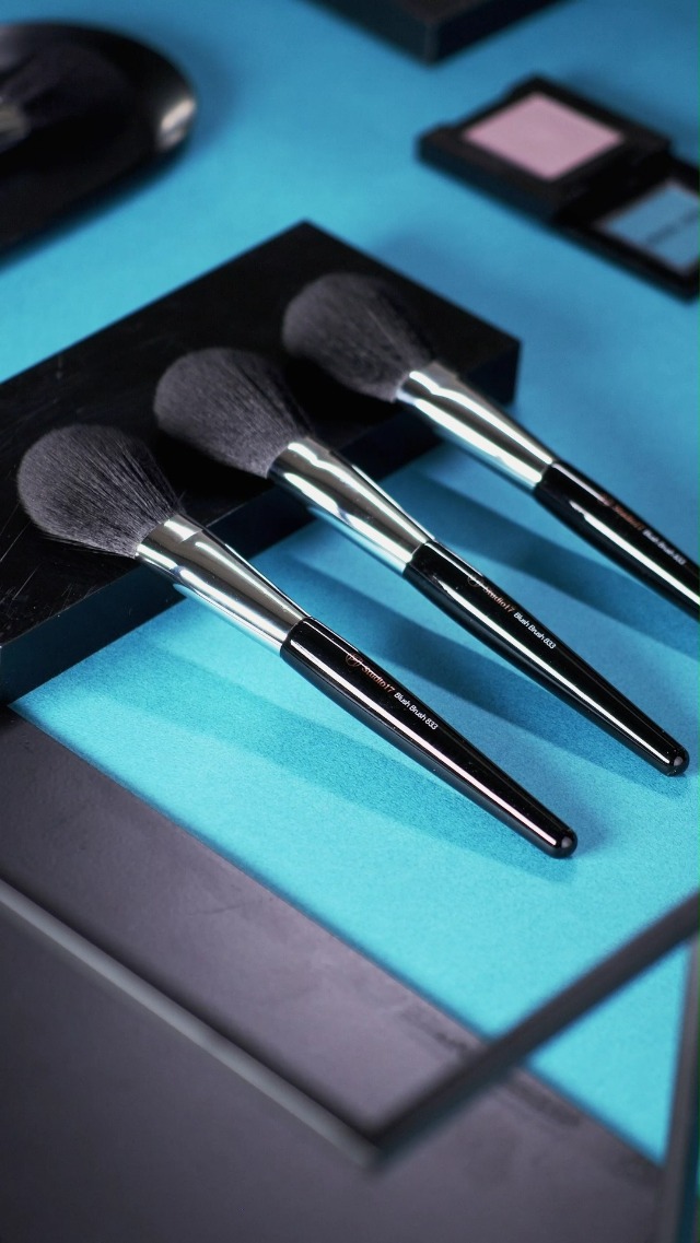 Amazon.com: STUDIO17 Travel Makeup Brush Set 5 Pcs | Essential