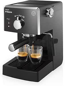 Saeco HD8423/11 Poemia Macchina Espresso Manuale, Nero