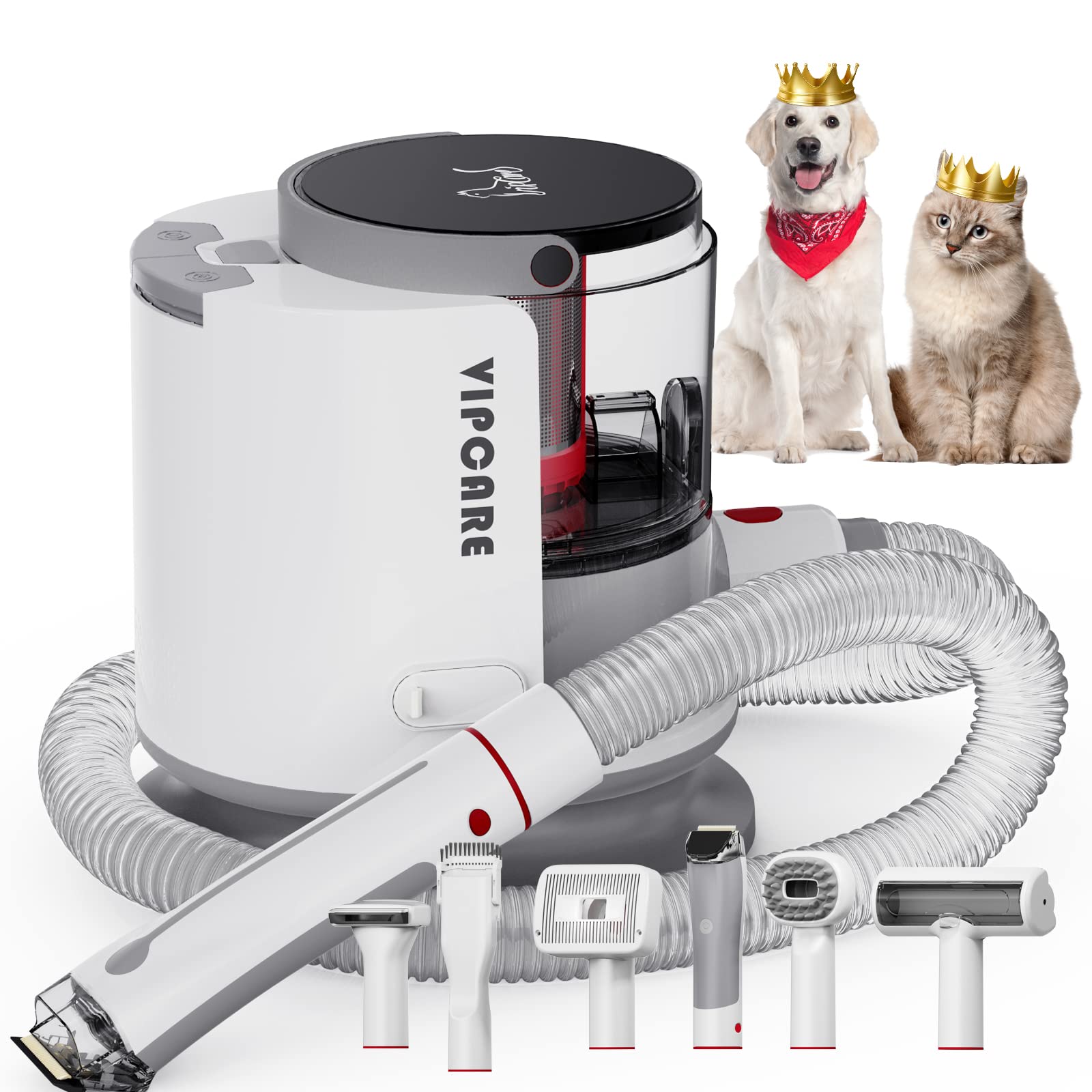 Pet Grooming Kit Vacuum Suction Performance G20 Pro 6in1 Dog Grooming