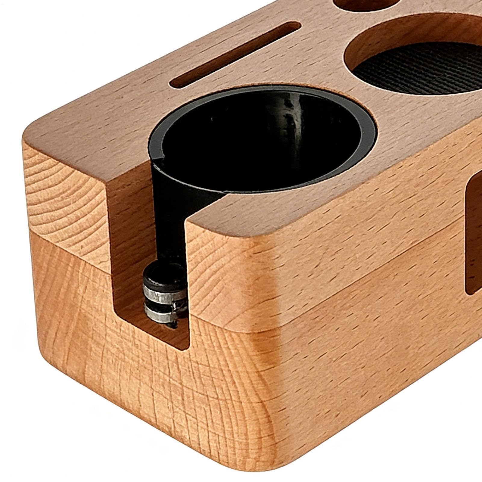 Station zum Stampfen von Espresso Rutschfeste Espresso Organizer Station | Organizer Station für Kaffeezubehör für Wohnheim Küche Wohnung Esszimmer Bar