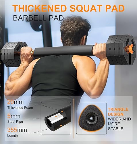 Miniatura 5 de Juego de mancuernas ajustables para hombres y mujeres, 20 libras, 30 libras, 40 libras60 libras, juego de pesas con conector, juego de mancuernas 5