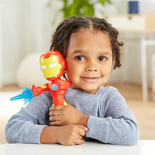 Vista 9 de Spidey and his Amazing Friends - Figura de acción de Pantera Negra de gran tamaño de 9 pulgadas, juguetes de superhéroes preescolares de Marvel