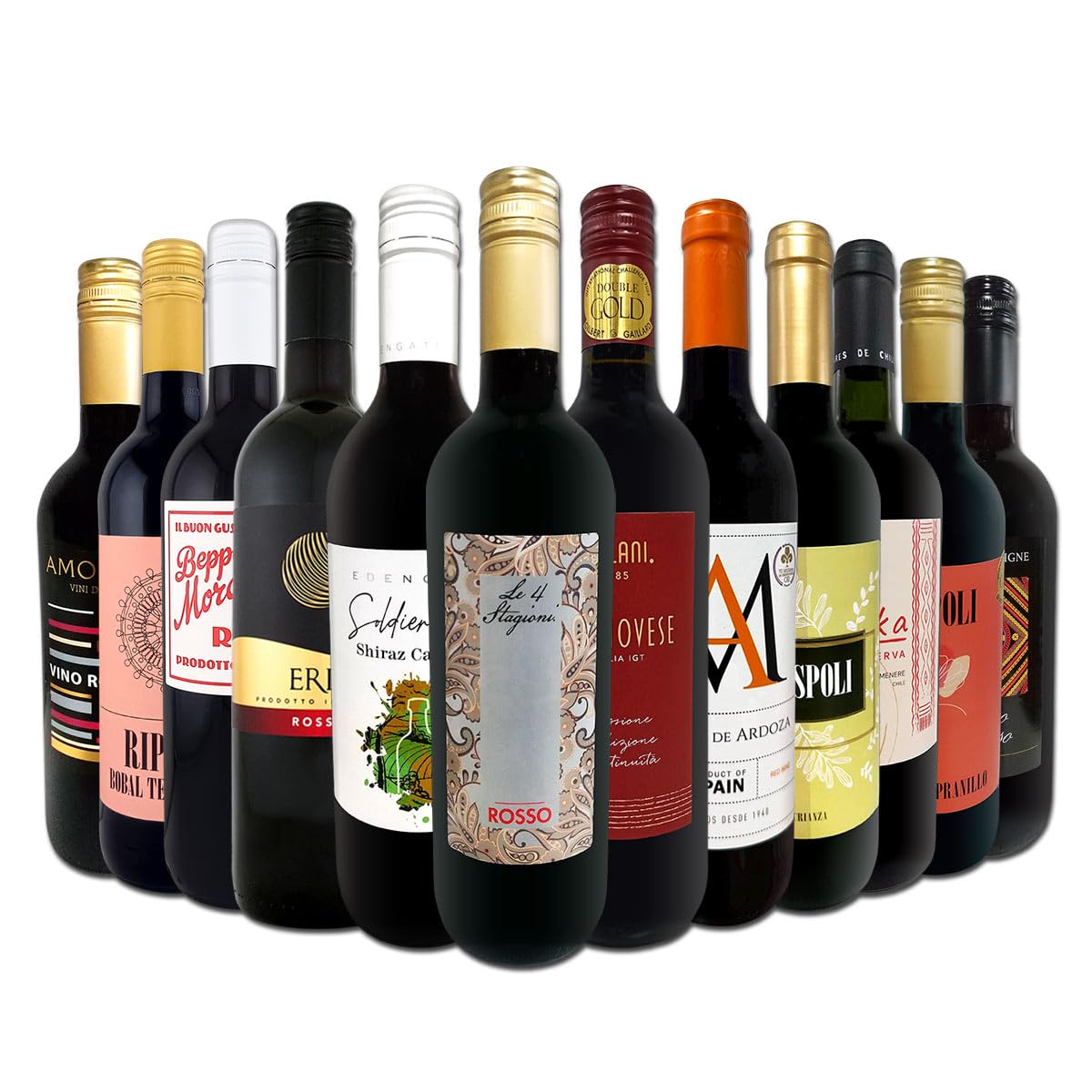Amazon.co.jp: 京橋ワイン 赤ワイン 12本セット フランス イタリア