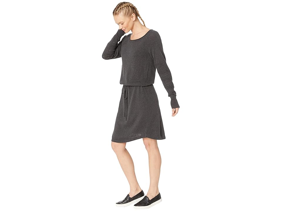 

Prana Leigh Dress (Black Heather) Women's Dress