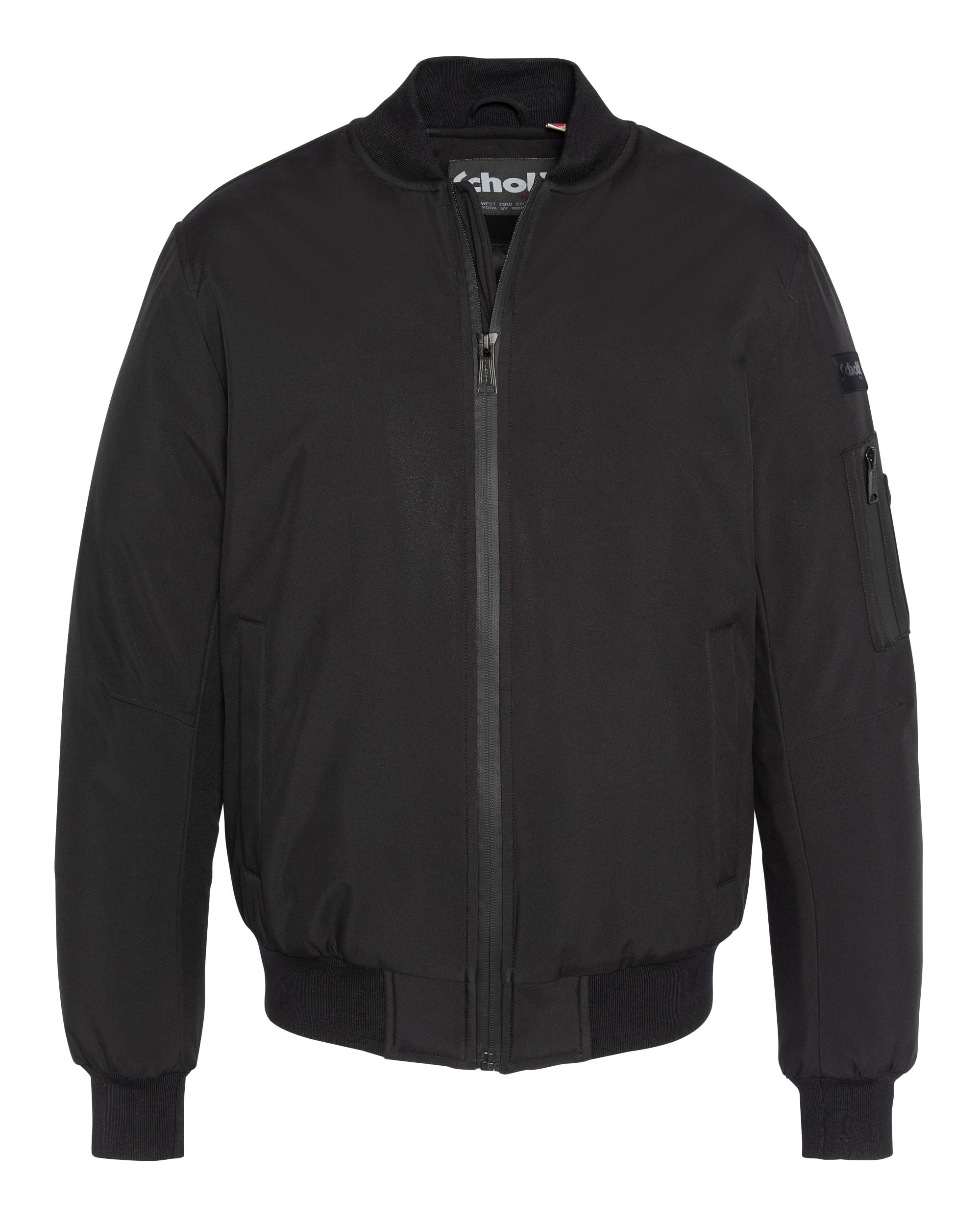 Schott NYC Denis-Noir-XXL Giacca, Nero, Uomo