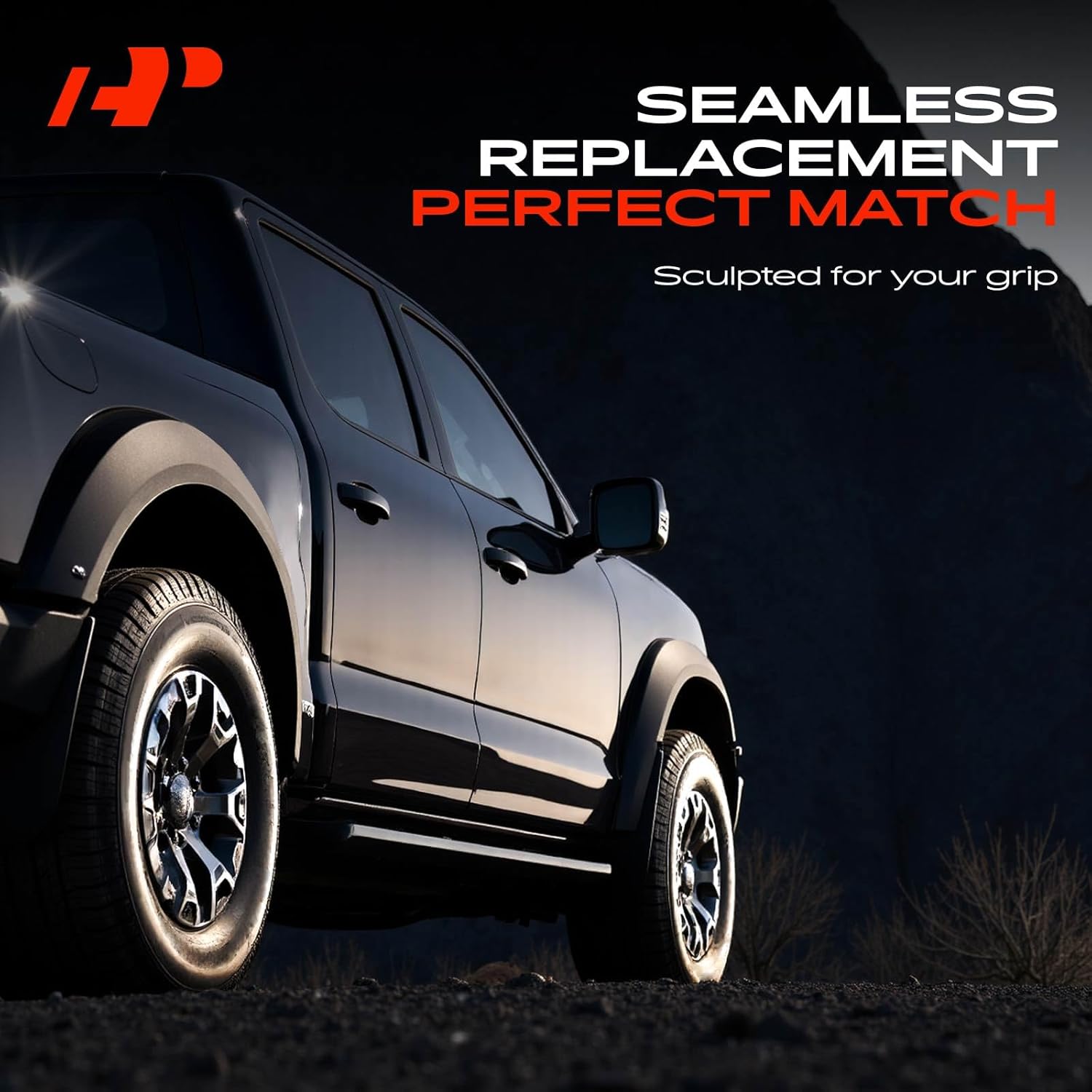 A-Premium Front Left Driver Painted Exterior Door Handle Compatible with Chevrolet Silverado 1500 2014-2018, Tahoe, Suburban & GMC Sierra 1500, Yukon, Without Passive Entry, Olympic White (GAZ)