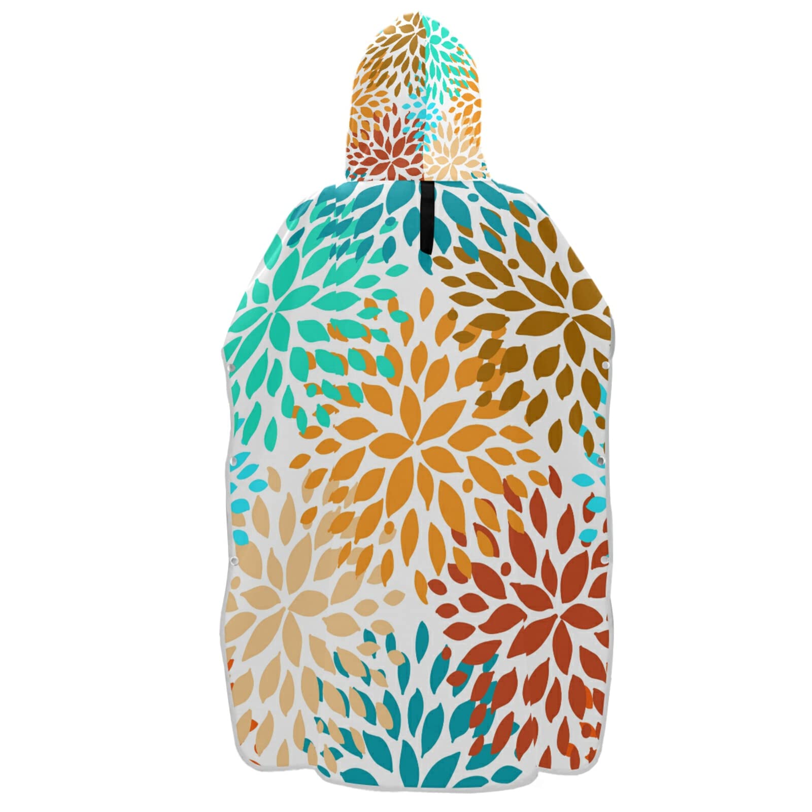 Surf-Poncho für Erwachsene, nahtlos, von Hand gezeichnet, für Frühling oder Sommer, mit Kapuze und Tasche, schnell trocknend, Mikrofaser-Handtuch für Badezimmer, Strand im Freien
