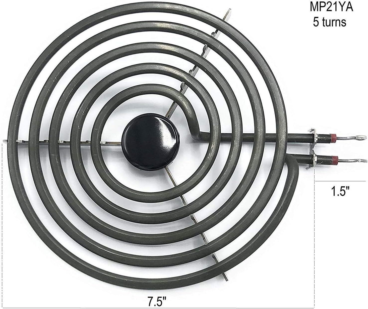 SoB 4 Pack MP22YA Electric Range Burner Element Unit Set - 2 pcs MP15YA 6" and 2 pcs MP21YA 8" Replacement for Hardwick & Jenn Air & Kenmore & Maytag & Norge & Whirlpool Stove Burners
