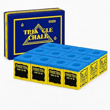 24 PCS Pool Chalk, No-Slip Pool Cue Chalk and Pro Billiards Players