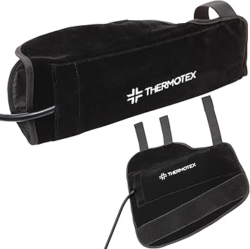 Thermotex Far Infrared Right Wrist Heating Pad - Deep Heat Therapy for Pain Relief, Recovery, and Circulation, FSA-HSA Eligible - Heated Pad for Wrist and Forearm - Single Heat Insert