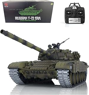 Upgraded Ver Henglong RC Tank T72 New Armor 1/16 TK-7.0 IR Battle BB Airsoft Shooting Smoke Metal Tracks Sprockets Gearbox Motor