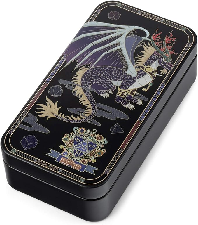 DNDND Metal Case With Foam for Dungeons and Dragons D&D