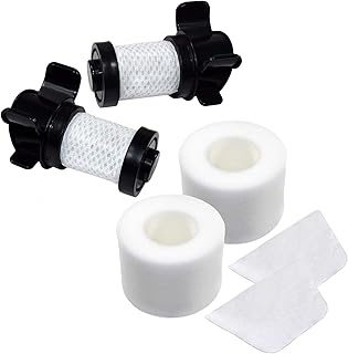 HQRP 6pcs Filter Set compatible with Shark IONFlex IR70 IF200 IF250 IF130 IF260 DuoClean Stick Vacuum