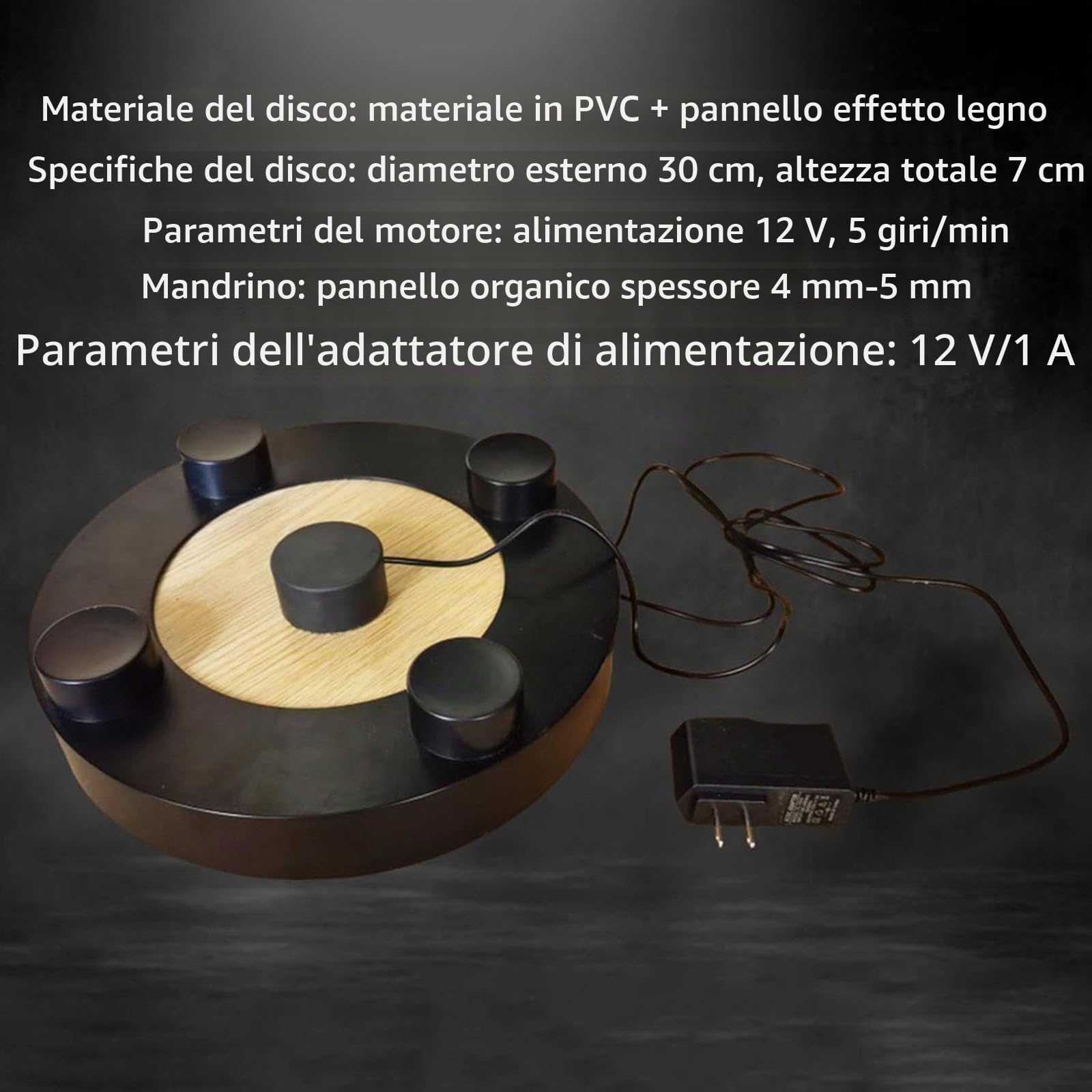 Vassoio di Sabbia Elettrico per Meditazione, Vassoio Autorotante per Raschiare La Sabbia, Vassoio di Sabbia per Terapia di Meditazione Consapevole E Antistress, per Il Rilassamento