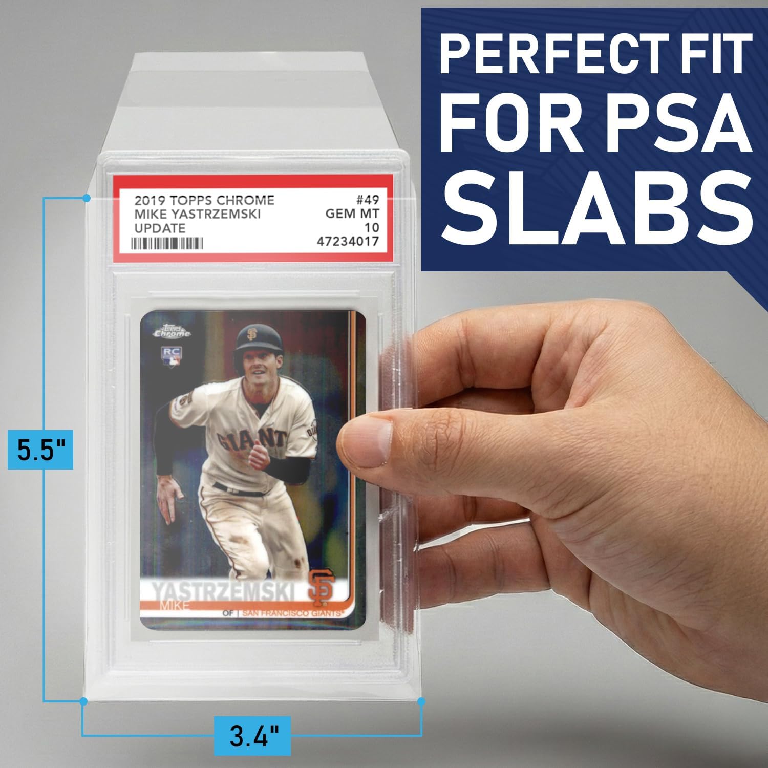 Invested Alliance PSA Slab Sleeves for Graded Cards | PSA Exact Fit Graded Card Sleeves, Resealable Slab Protector for TCG Collectors - Sports, Trading & Gaming.