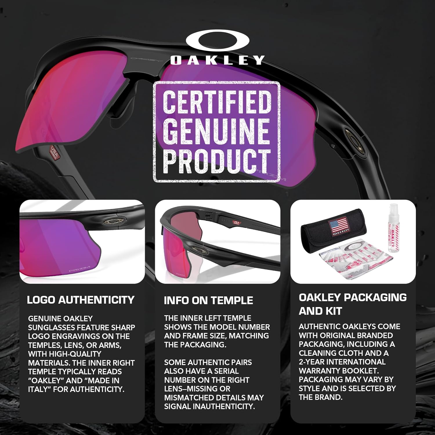 Oakley BISPHAERA OO9400 Rectangle Shape Sunglasses With Official Eyewear Kit