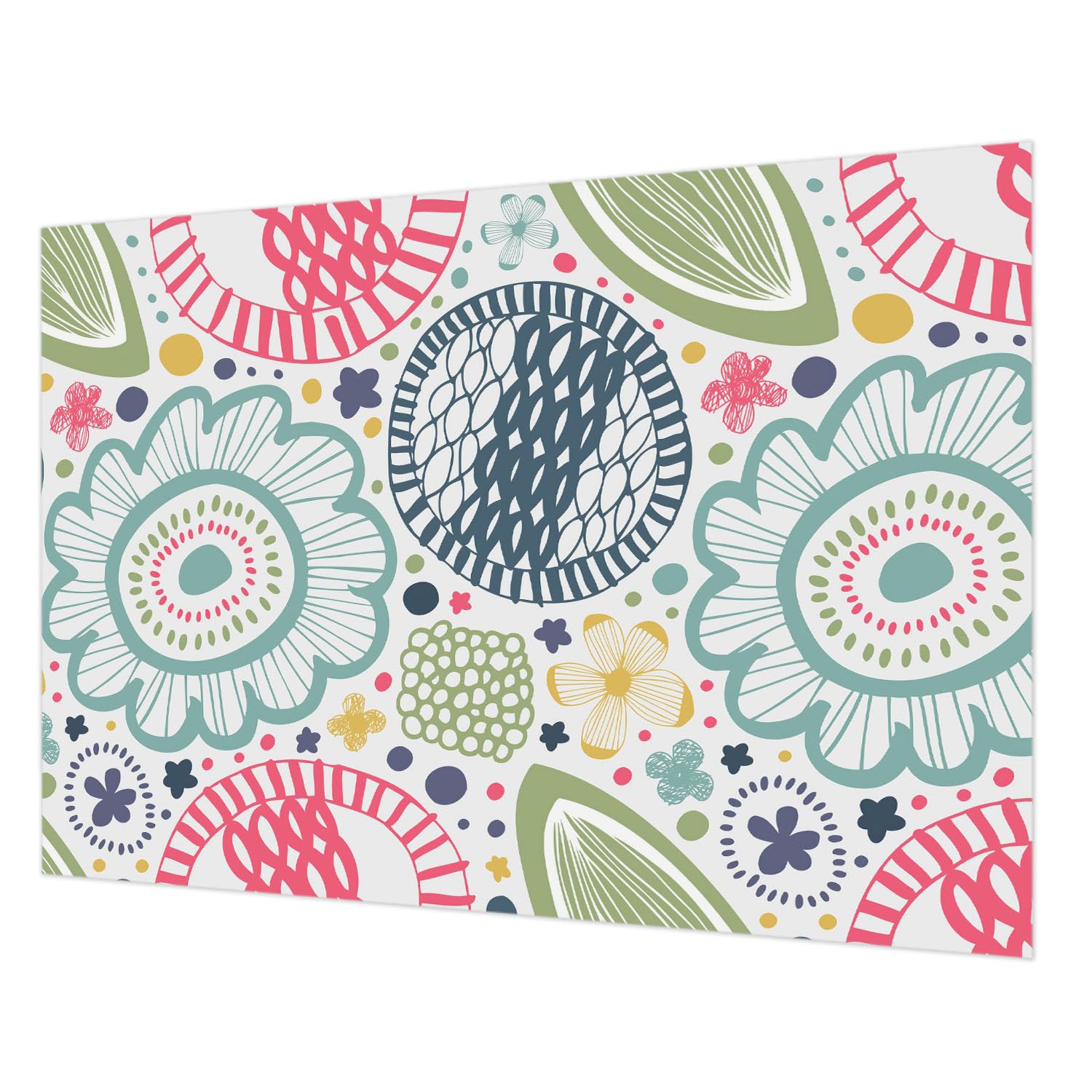 Papier peint intissé facile à nettoyer Tulup motifs floraux