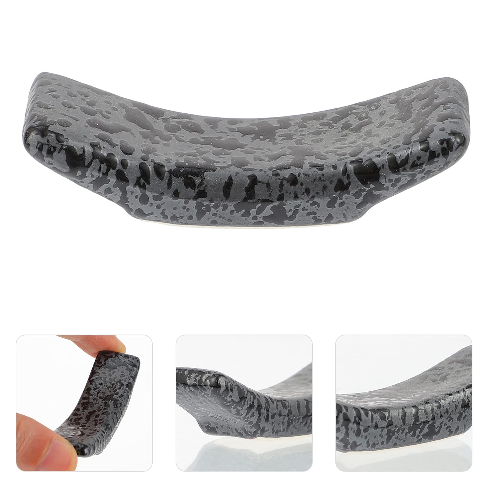 Support de baguettes, support de 15 pièces, support d'oreiller, supports de fourchettes, porcelaine, céramique, style de cuisine, restaurant, vaisselle, cuillère, calligraphie, support pour la maison