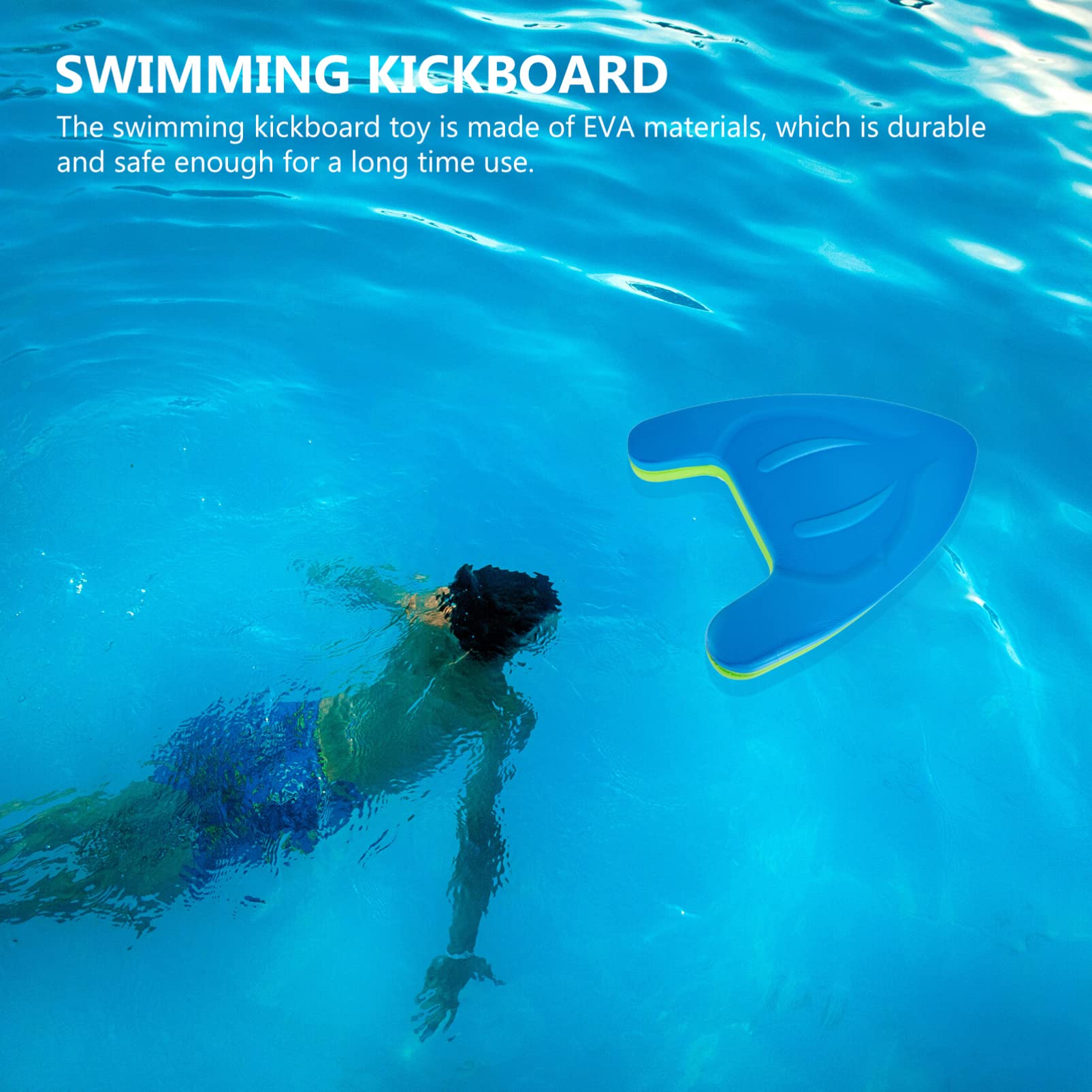 Schwimmbrett 39x28cm - Kickboard Für Schwimmtraining Pool & Strand