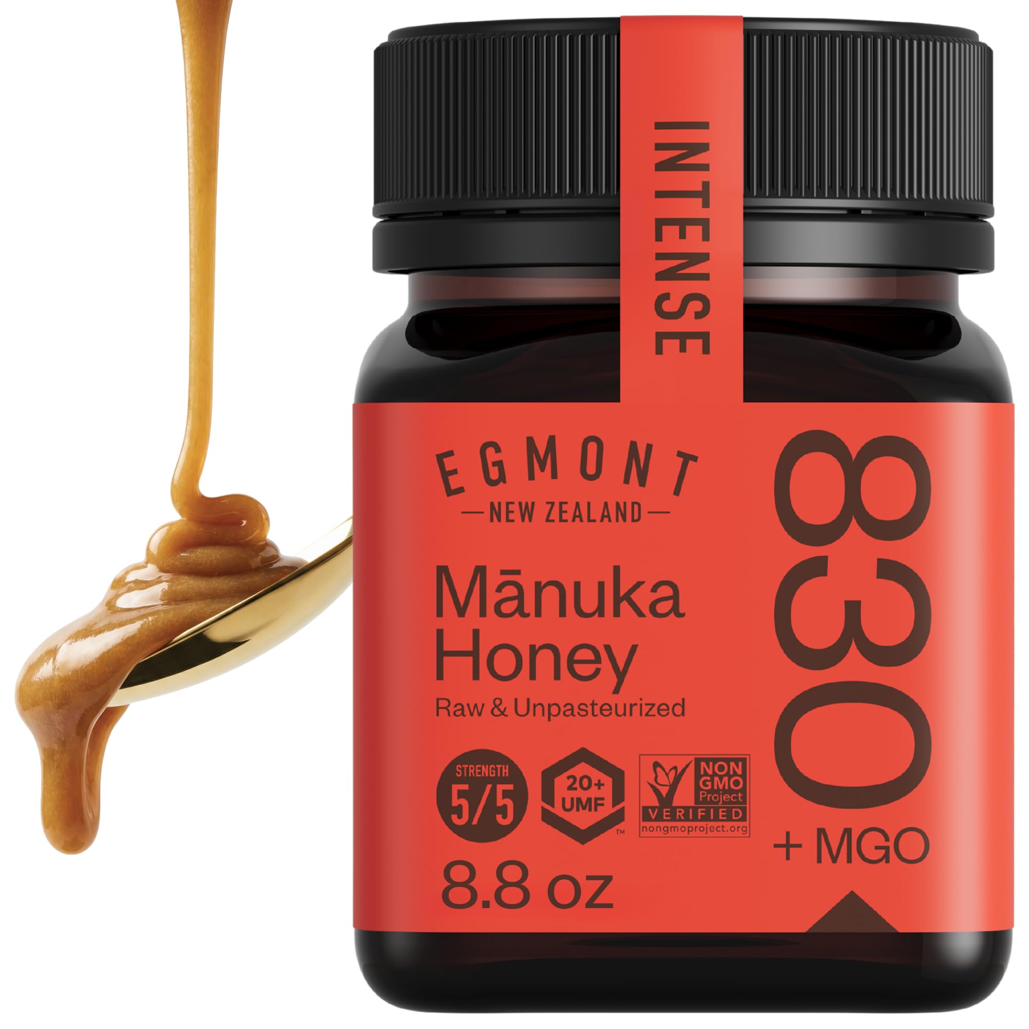 Amazon.com : Egmont Honey Manuka Honey UMF 20+ MGO 830+ | 8.8 oz