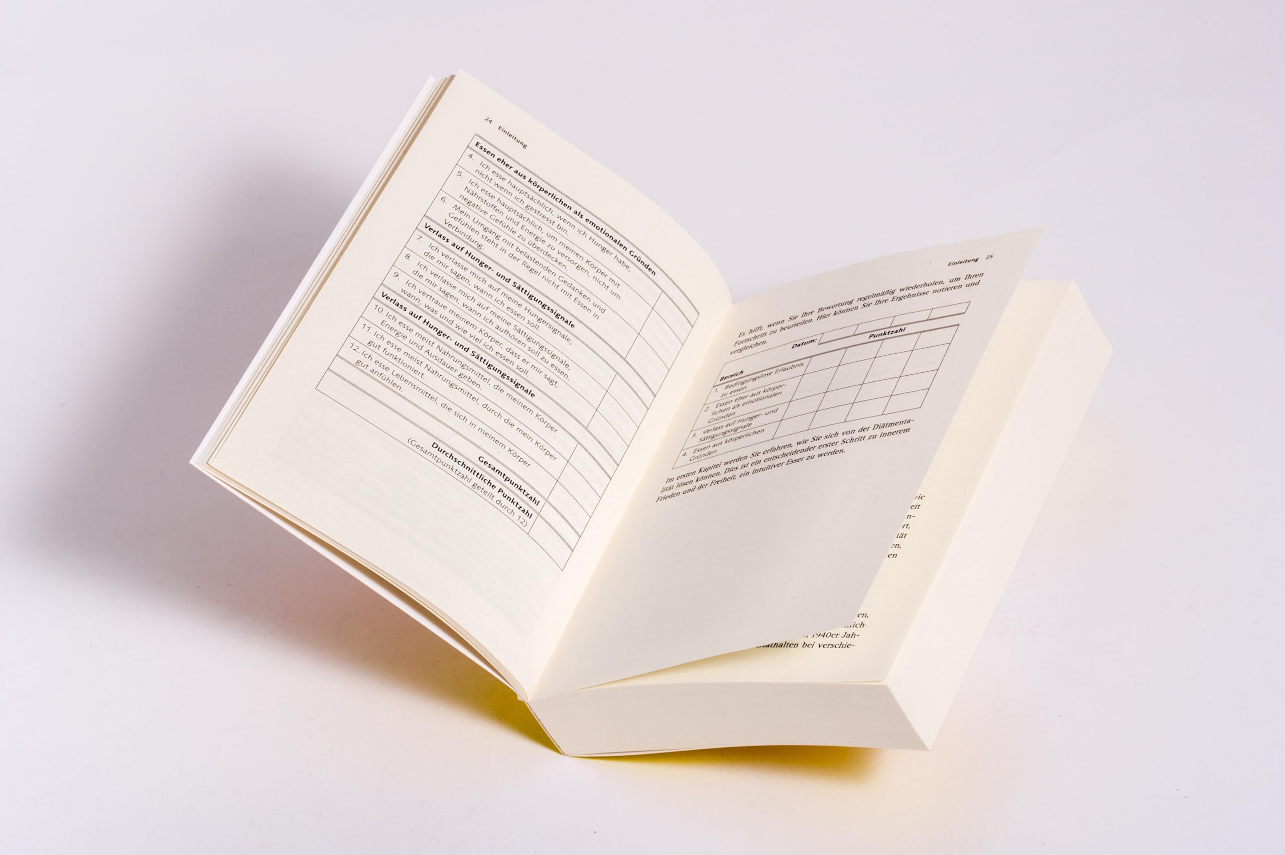 Intuitiv essen – das Workbook: 10 Prinzipien für eine gesunde Beziehung zum Essen -