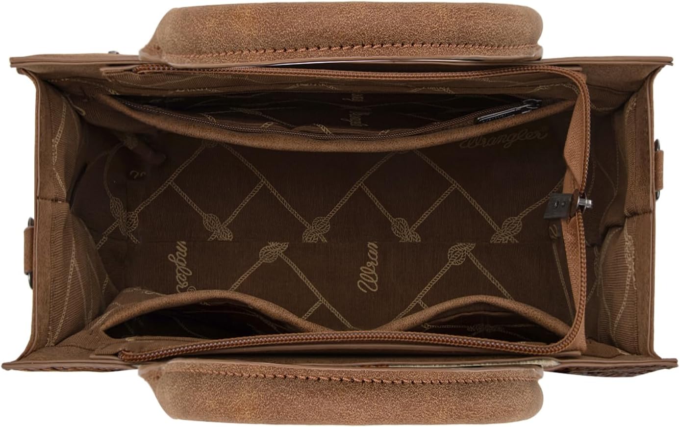 Montana West × Wrangler Aztec Tote Bag for Women Western Shoulder Purse Top Handle Handbag - Image 6