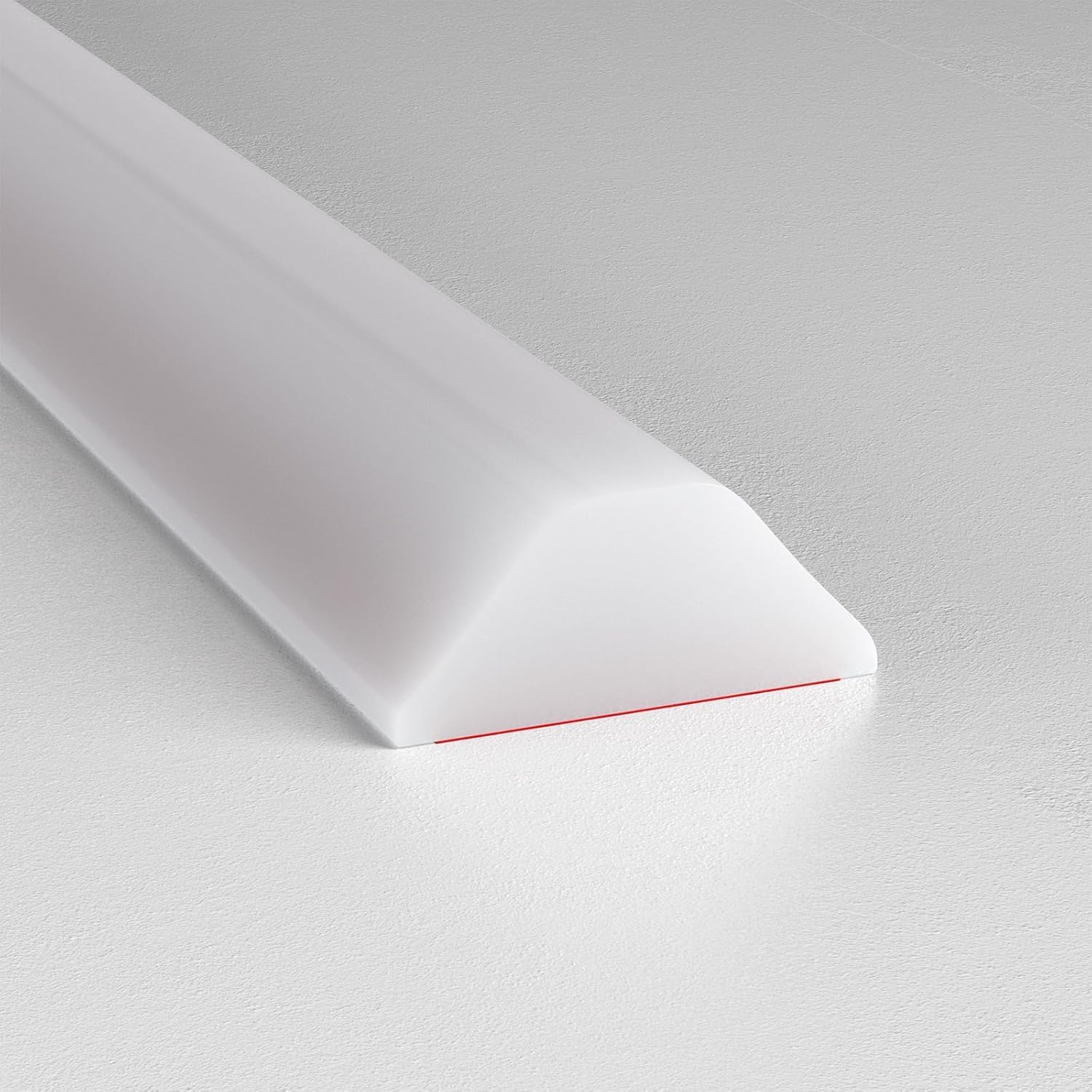 ROXBURY Collapsible Shower Threshold Water Dam Self Adhesive Wall Corner Protector Strip Transparent Edge Guard for Furniture, Table & Wall Safety (White, 2m)-image-19