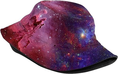 Miniatura 2 de Sombrero de pesca con patrón de galaxia, sombrero de pesca de pescador, gorra de playa para adultos, mujeres, hombres, viajes, camping