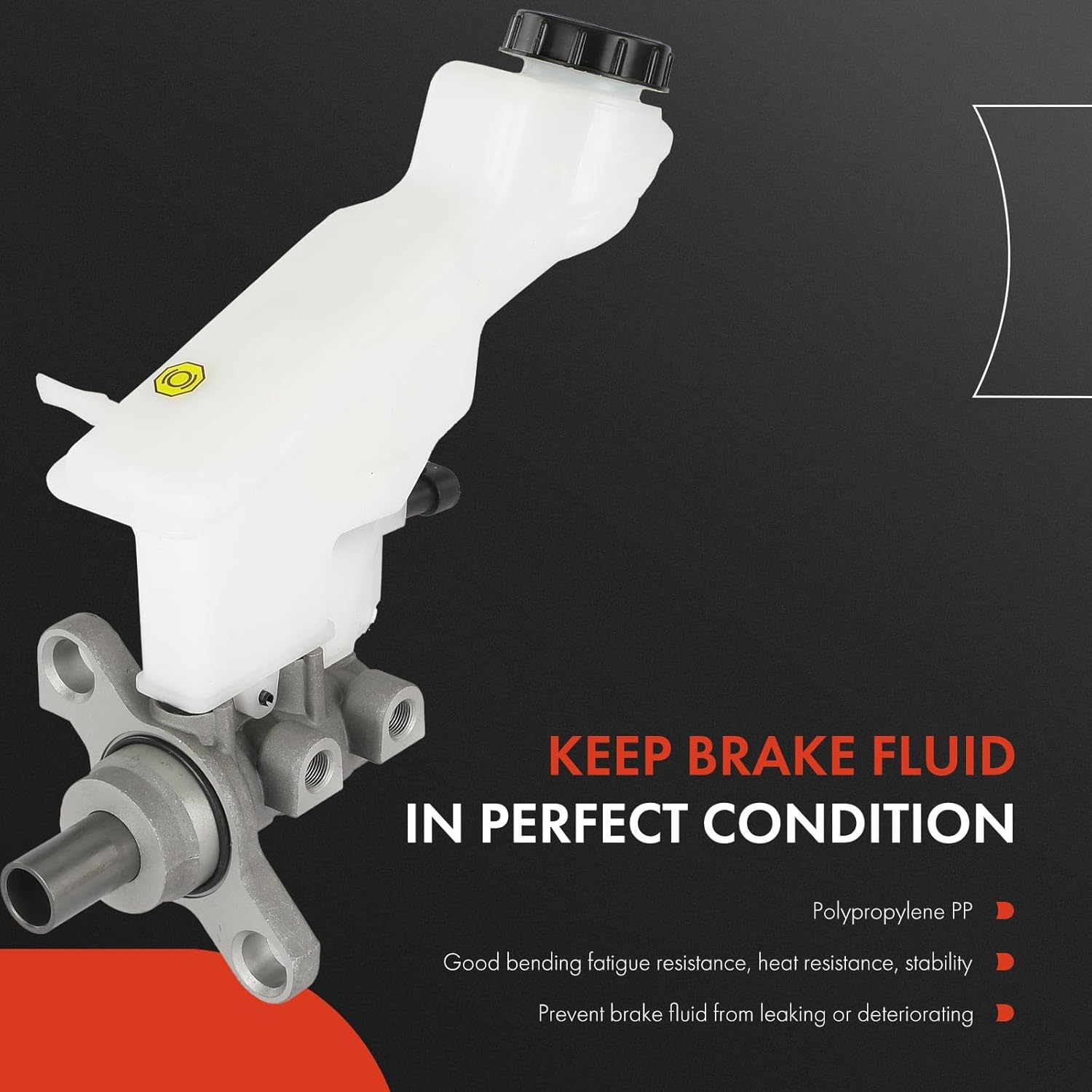A-Premium Brake Master Cylinder with Reservoir and Sensor Compatible with Buick Vehicles - Encore 2016 2017 2018 2019 - Replace# 95414477, 95390406, 95280502