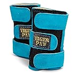 Tiger Paw Authentic Gymnastics Wrist Supports (Sold in Pairs) - Original Competition-Grade Gymnastics Wrist Guards, Wrist Support Braces, Adjustable, Made in USA Hand Wraps (Teal - Extra Small)