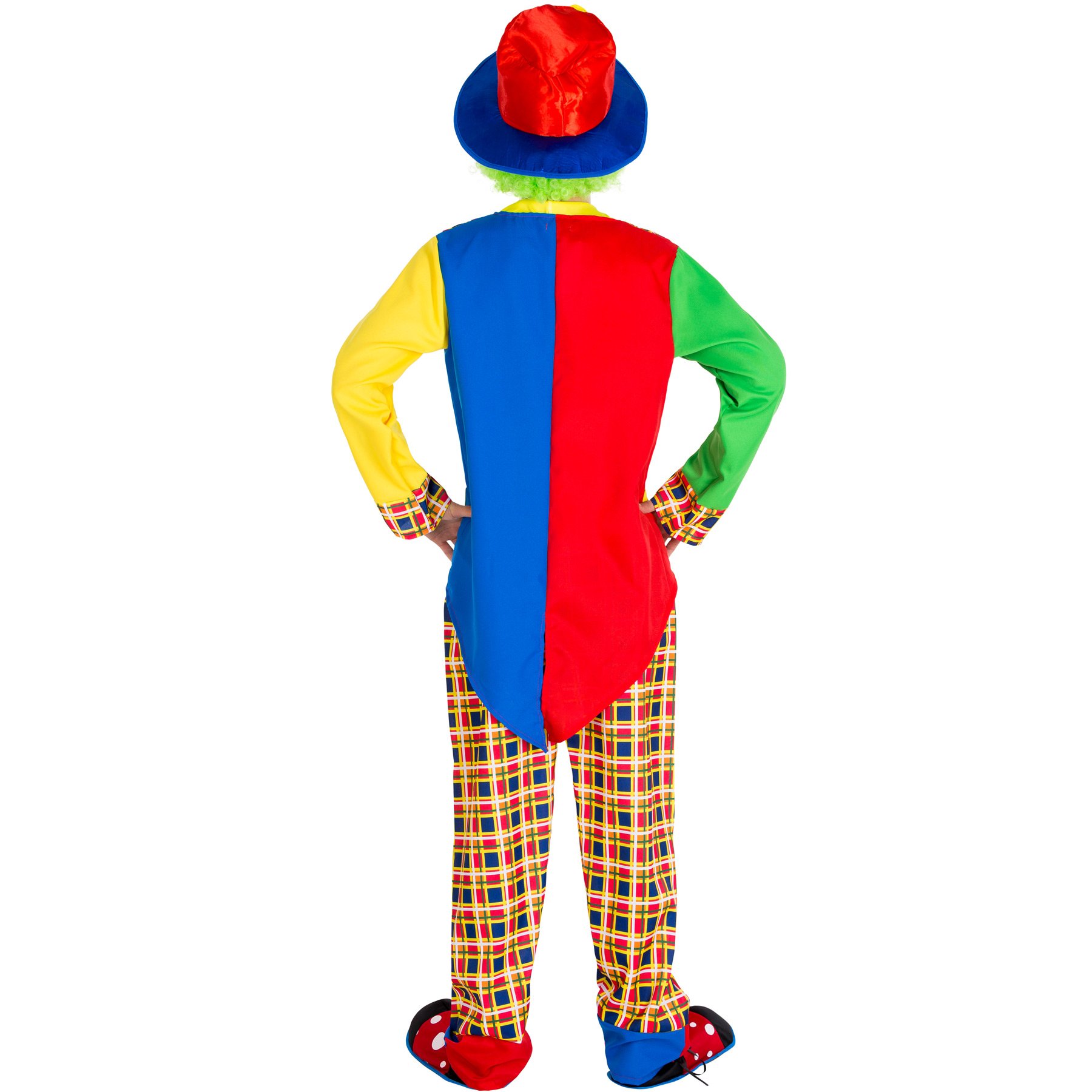 Dressforfun Herren Clown-Kostüm – Mit Frack & Hose, Größe M, Für Fasching & Mottopartys