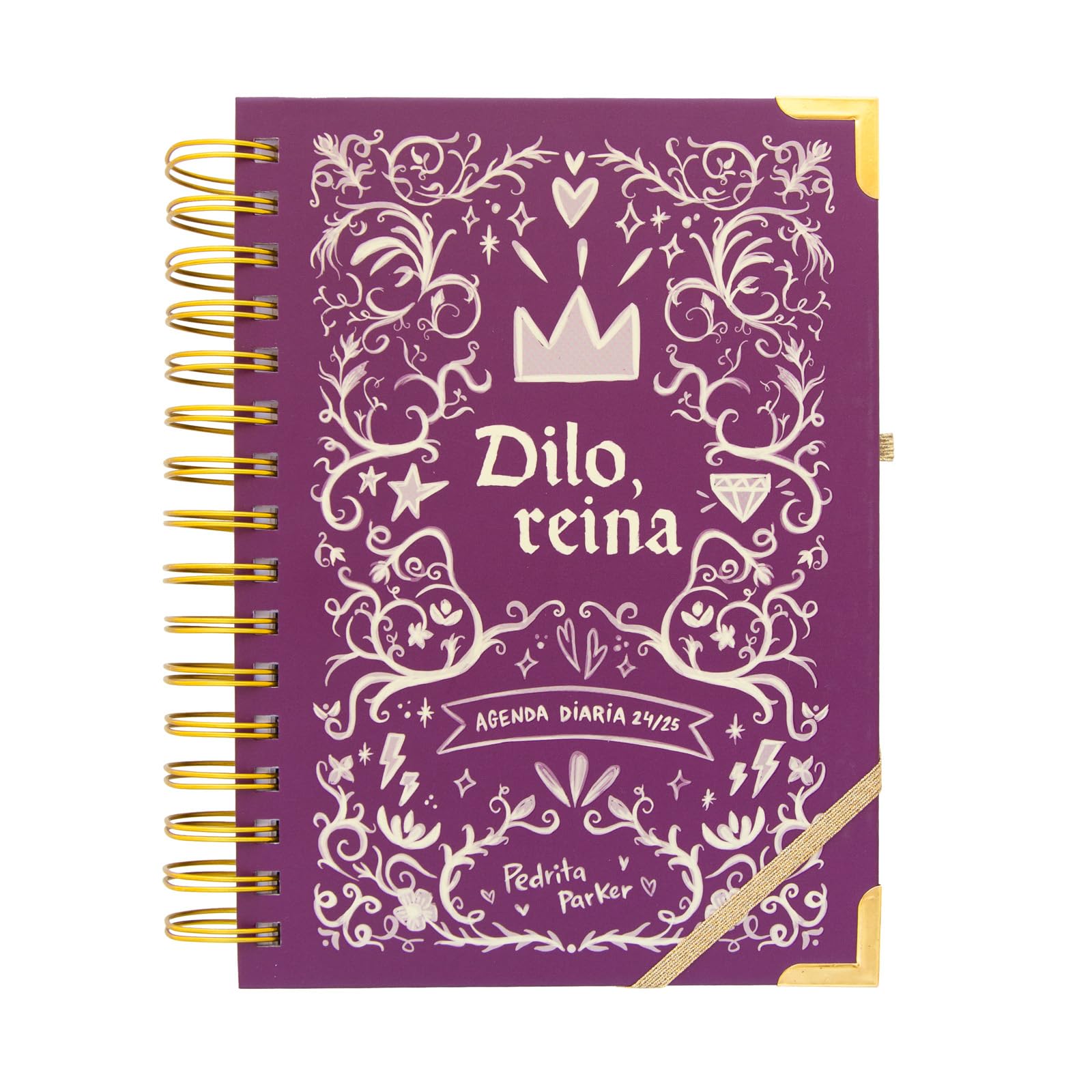 Agenda 2024 2025 - Diaria - Pedrita Parker - Dilo, Reina